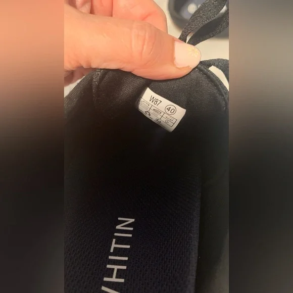 WHITIN Women's Minimalist Barefoot Shoes | Zero Drop Sole Wide Width 40 black - Picture 5 of 6